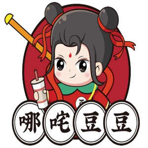 哪咤豆豆奶茶