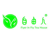 自由人奶茶店品牌logo