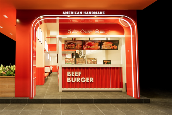 美州純手工牛肉漢堡