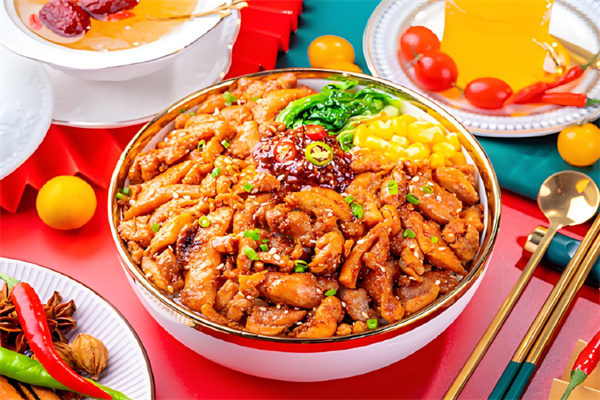 三碗拌中式拌飯