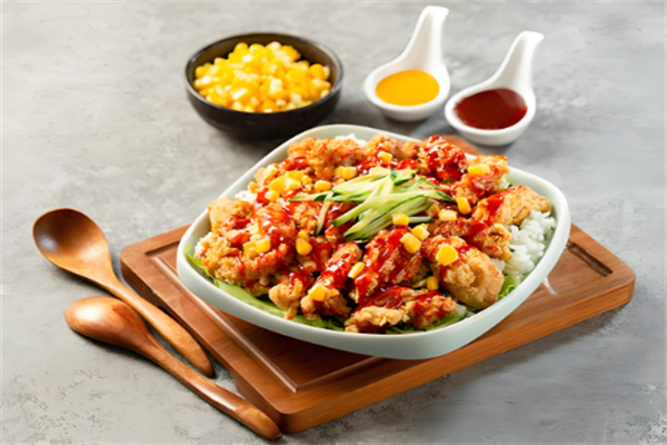 樸小姐炸雞拌飯 樸小姐炸雞拌飯