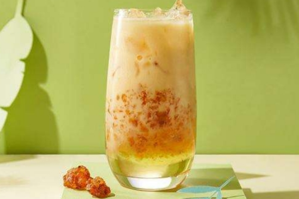 椰子碗奶茶