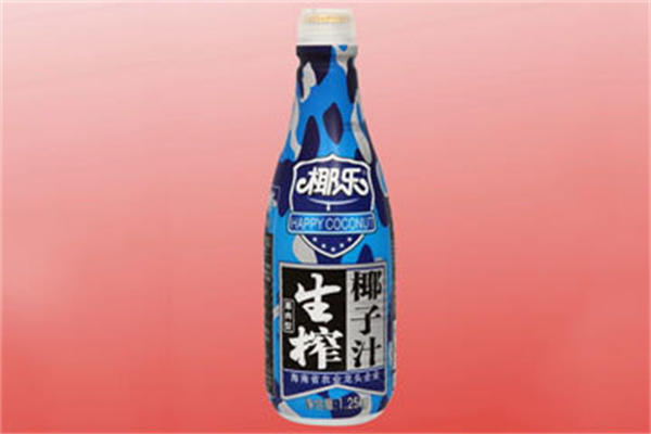 椰樂生榨椰子汁